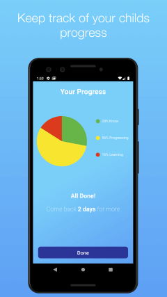 Keep track of your childs progress Keep track of your childs progress